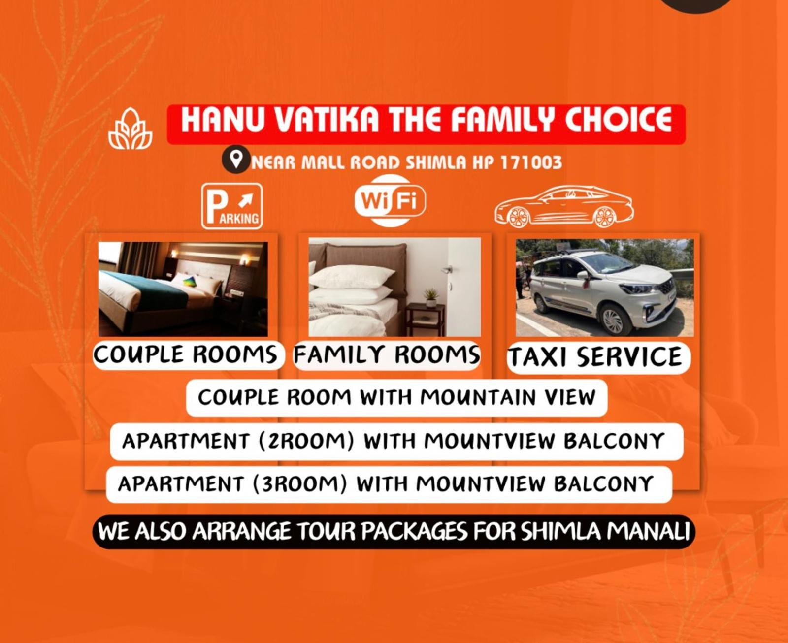 Hanu Vatika The Family Choice Shimla Bagian luar foto